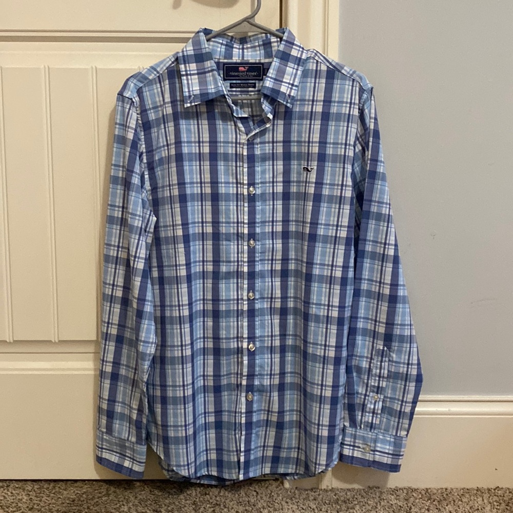 Vineyard Vines Performance Slim Fit Whale Shirt